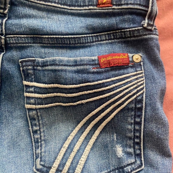 7 bootcut jeans - Picture 5 of 7